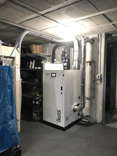 Chaudière à granulés à condensation Okofen SmartXS